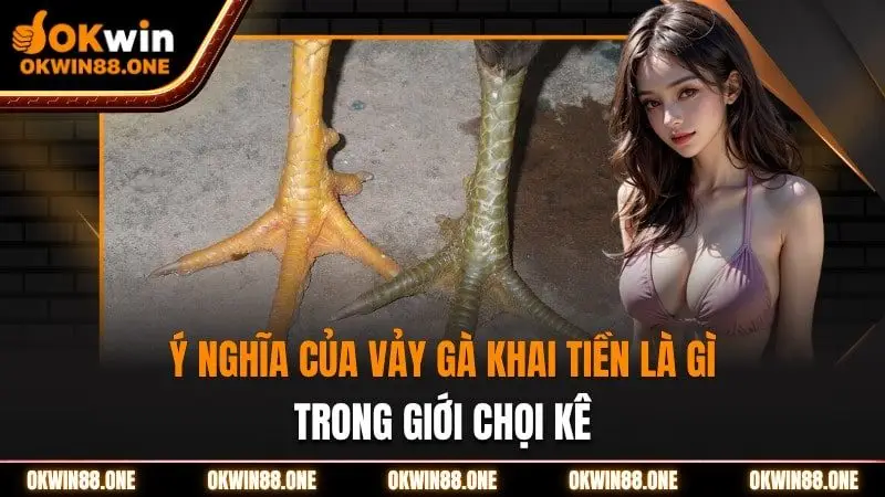 Ý nghĩa của vảy khai tiền là gì trong giới chọi kê OKWIN